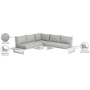 Meridian Maldives Grey Water Resistant Fabric Outdoor Patio Sectional (3 Boxes) IMAGE 7