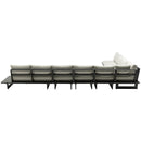 Meridian Maldives Cream Water Resistant Fabric Outdoor Patio Modular Sectional IMAGE 4