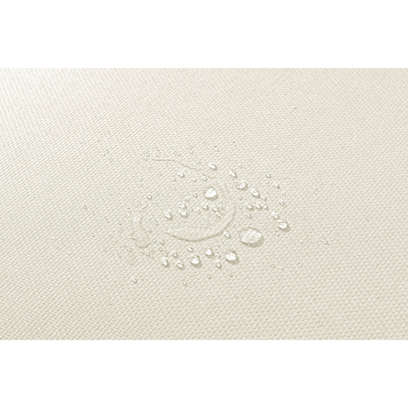 Meridian Maldives Cream Water Resistant Fabric Outdoor Patio Sectional (3 Boxes) IMAGE 9