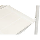 Meridian Maldives Beige Rope Fabric Outdoor Patio Dining Arm Chair IMAGE 7