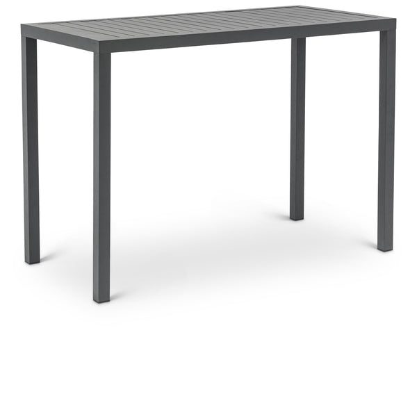 Meridian Maldives Outdoor Patio Rectangle Bar Table IMAGE 1
