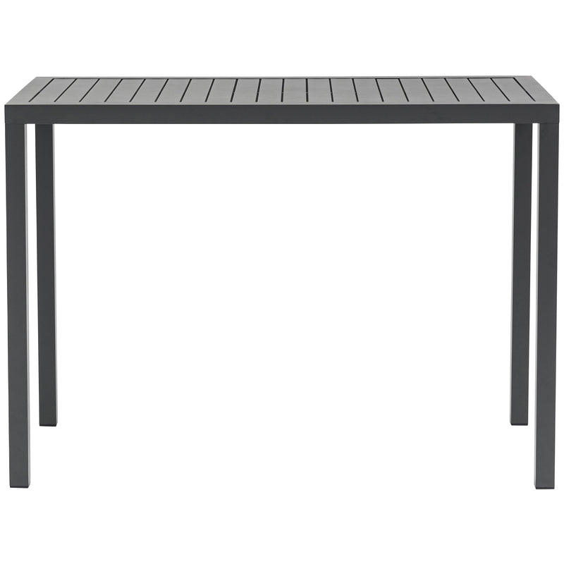 Meridian Maldives Outdoor Patio Rectangle Bar Table IMAGE 3
