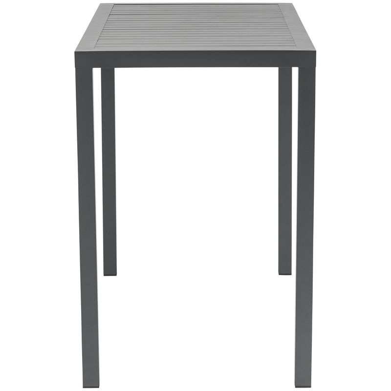 Meridian Maldives Outdoor Patio Rectangle Bar Table IMAGE 4