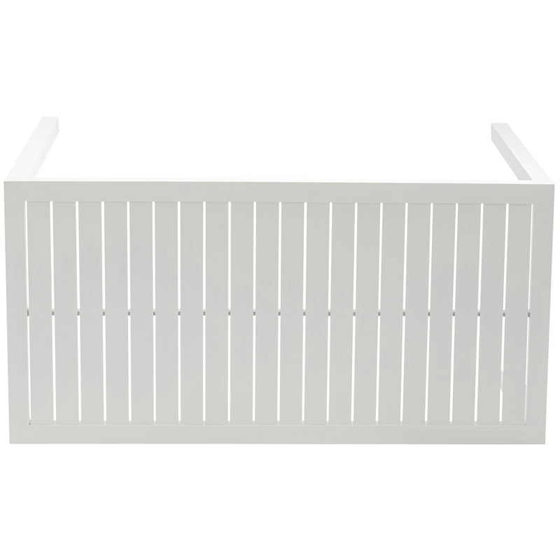 Meridian Maldives Outdoor Patio Rectangle Bar Table IMAGE 5