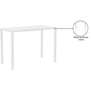 Meridian Maldives Outdoor Patio Rectangle Bar Table IMAGE 8