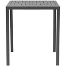 Meridian Maldives Outdoor Patio Square Bar Table IMAGE 4