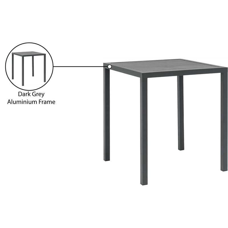 Meridian Maldives Outdoor Patio Square Bar Table IMAGE 8