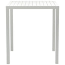 Meridian Maldives Outdoor Patio Square Bar Table IMAGE 4