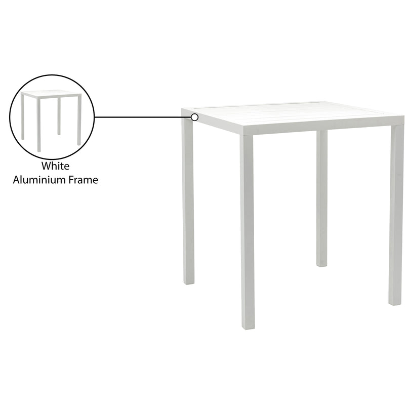 Meridian Maldives Outdoor Patio Square Bar Table IMAGE 8