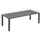 Meridian Maldives Outdoor Patio Coffee Table IMAGE 6