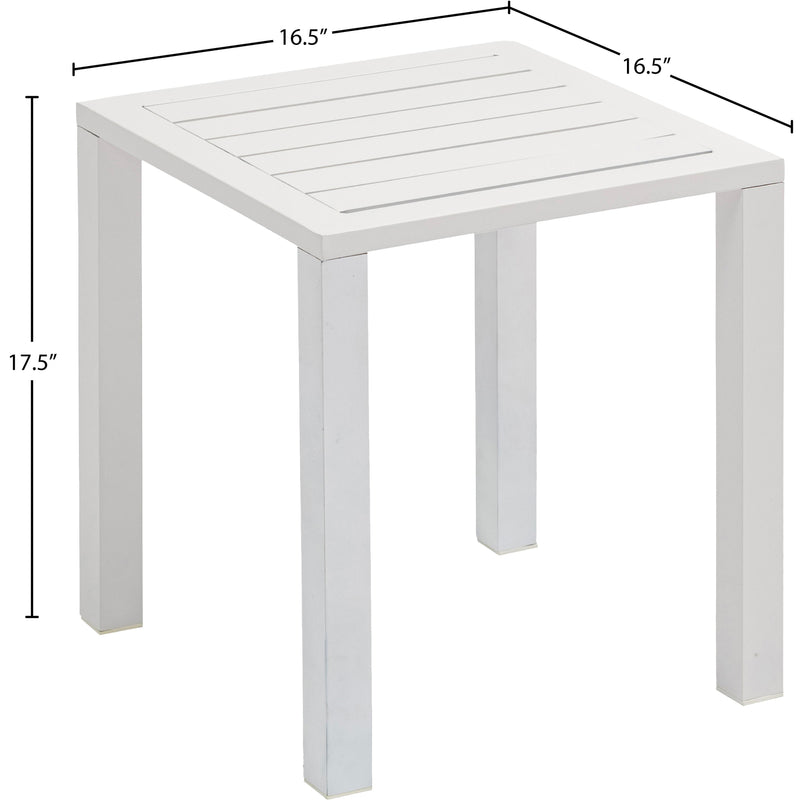 Meridian Maldives Outdoor Patio End Table IMAGE 6