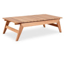 Meridian Tahiti Natural Teak Outdoor Coffee Table IMAGE 1