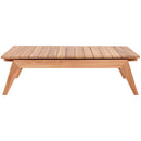 Meridian Tahiti Natural Teak Outdoor Coffee Table IMAGE 3
