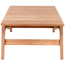Meridian Tahiti Natural Teak Outdoor Coffee Table IMAGE 4