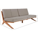 Meridian Tahiti Grey Water Resistant Fabric Outdoor Sofa IMAGE 8