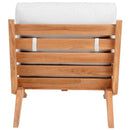 Meridian Tahiti Off White Water Resistant Fabric Outdoor Chair IMAGE 3