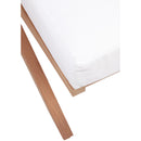 Meridian Tahiti Off White Water Resistant Fabric Outdoor Loveseat IMAGE 7