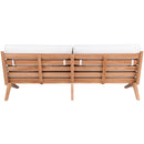 Meridian Tahiti Off White Water Resistant Fabric Outdoor Sofa IMAGE 3