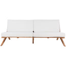 Meridian Tahiti Off White Water Resistant Fabric Outdoor Sofa IMAGE 5