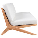 Meridian Tahiti Off White Water Resistant Fabric Outdoor Sofa IMAGE 6