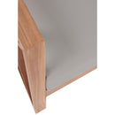 Meridian Anguilla Grey Water Resistant Fabric Outdoor Chair IMAGE 7