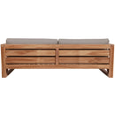 Meridian Anguilla Grey Water Resistant Fabric Outdoor Sofa IMAGE 3