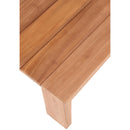 Meridian Tulum Natural Teak Outdoor Coffee Table IMAGE 5