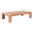 Meridian Tulum Natural Teak Outdoor Coffee Table IMAGE 6