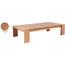 Meridian Tulum Natural Teak Outdoor Coffee Table IMAGE 7