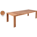 Meridian Tulum Natural Teak Outdoor Patio Dining Table IMAGE 7