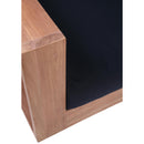 Meridian Tulum Black Water Resistant Fabric Outdoor Sofa IMAGE 7