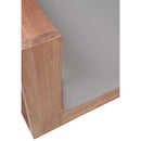 Meridian Tulum Grey Water Resistant Fabric Outdoor Sofa IMAGE 7