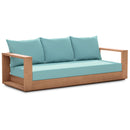 Meridian Tulum Blue Water Resistant Fabric Outdoor Sofa IMAGE 1