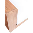 Meridian Tulum Off White Water Resistant Fabric Outdoor Chair IMAGE 7