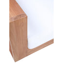 Meridian Tulum Off White Water Resistant Fabric Outdoor Sofa IMAGE 7