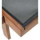 Meridian Tulum Black Water Resistant Fabric Outdoor Patio Lounger IMAGE 6