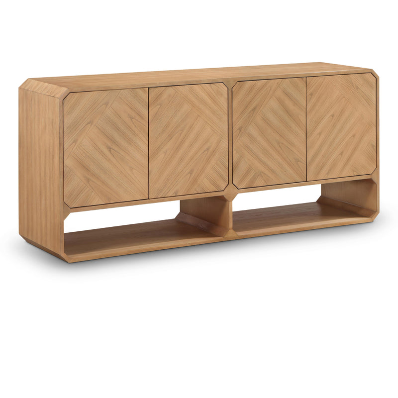 Meridian Parker Natural Sideboard/Buffet IMAGE 1
