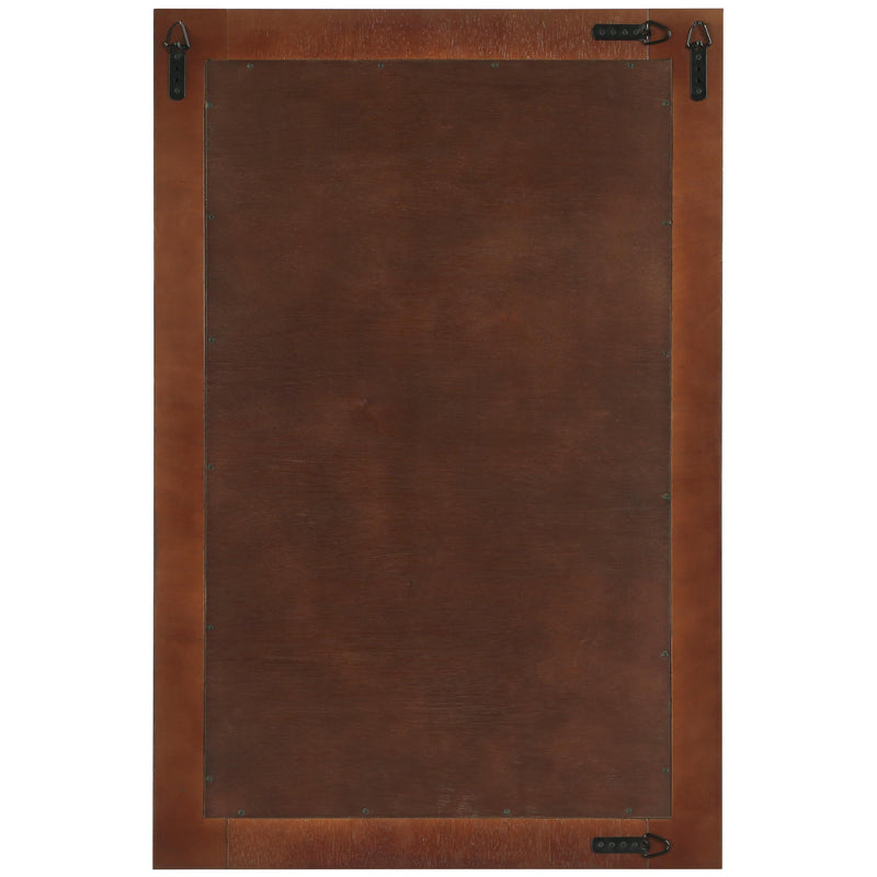 Meridian Monad Walnut Mirror IMAGE 4