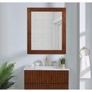 Meridian Monad Walnut Mirror IMAGE 2