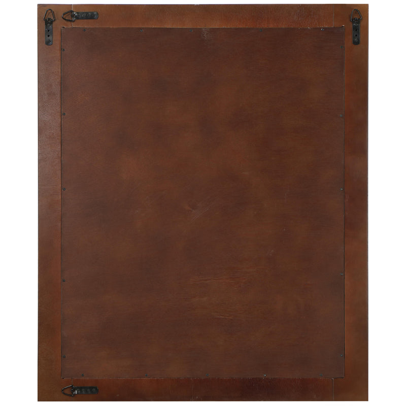 Meridian Monad Walnut Mirror IMAGE 4