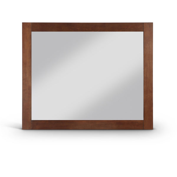 Meridian Monad Walnut Mirror IMAGE 1