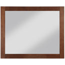 Meridian Monad Walnut Mirror IMAGE 3