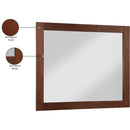 Meridian Monad Walnut Mirror IMAGE 9