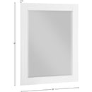 Meridian Monad White Mirror IMAGE 8