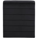 Meridian Ivy Black Velvet Accent Chair IMAGE 3