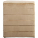 Meridian Ivy Camel Velvet Accent Chair IMAGE 3