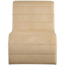 Meridian Ivy Camel Velvet Accent Chair IMAGE 4