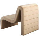 Meridian Ivy Camel Velvet Accent Chair IMAGE 5