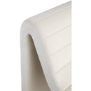 Meridian Ivy Cream Velvet Accent Chair IMAGE 7