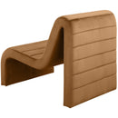 Meridian Ivy Saddle Velvet Accent Chair IMAGE 5